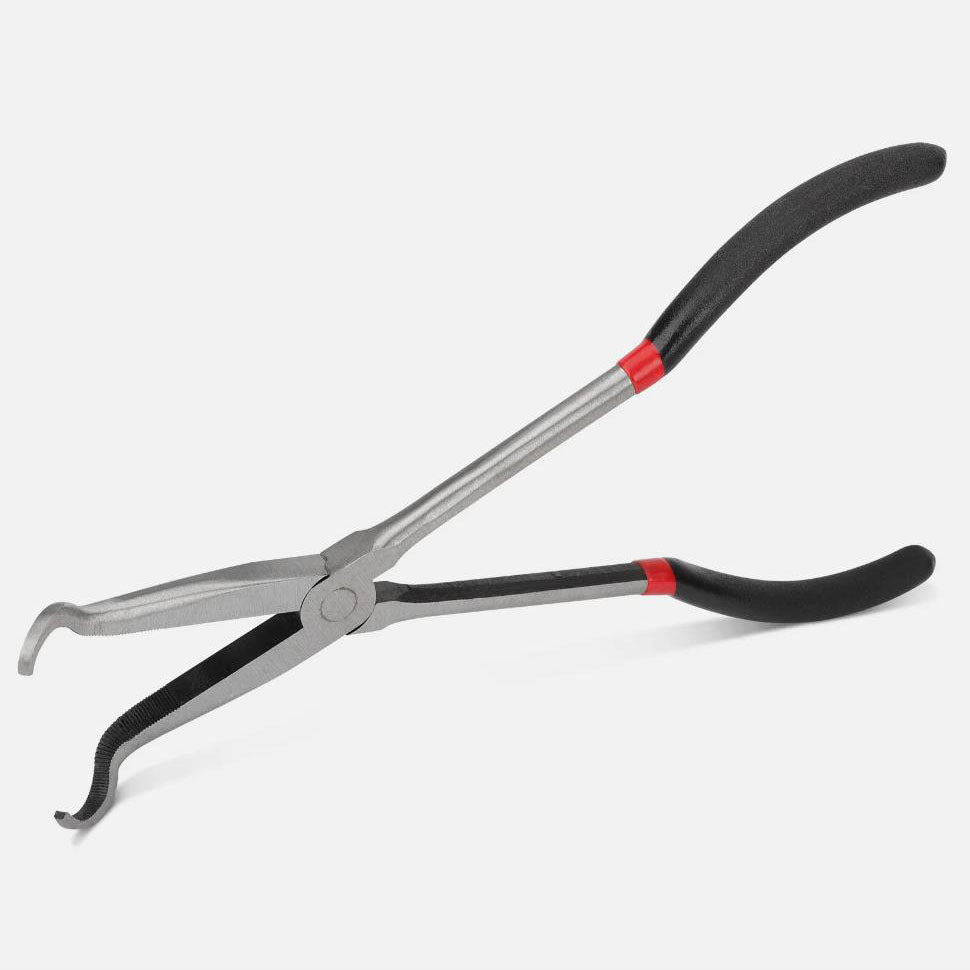 11inch Hand-held Disassembly Tools Removal Pliers Electrical Disconnect Spark Plug Removal Pliers for Car Connectors Repair Tool