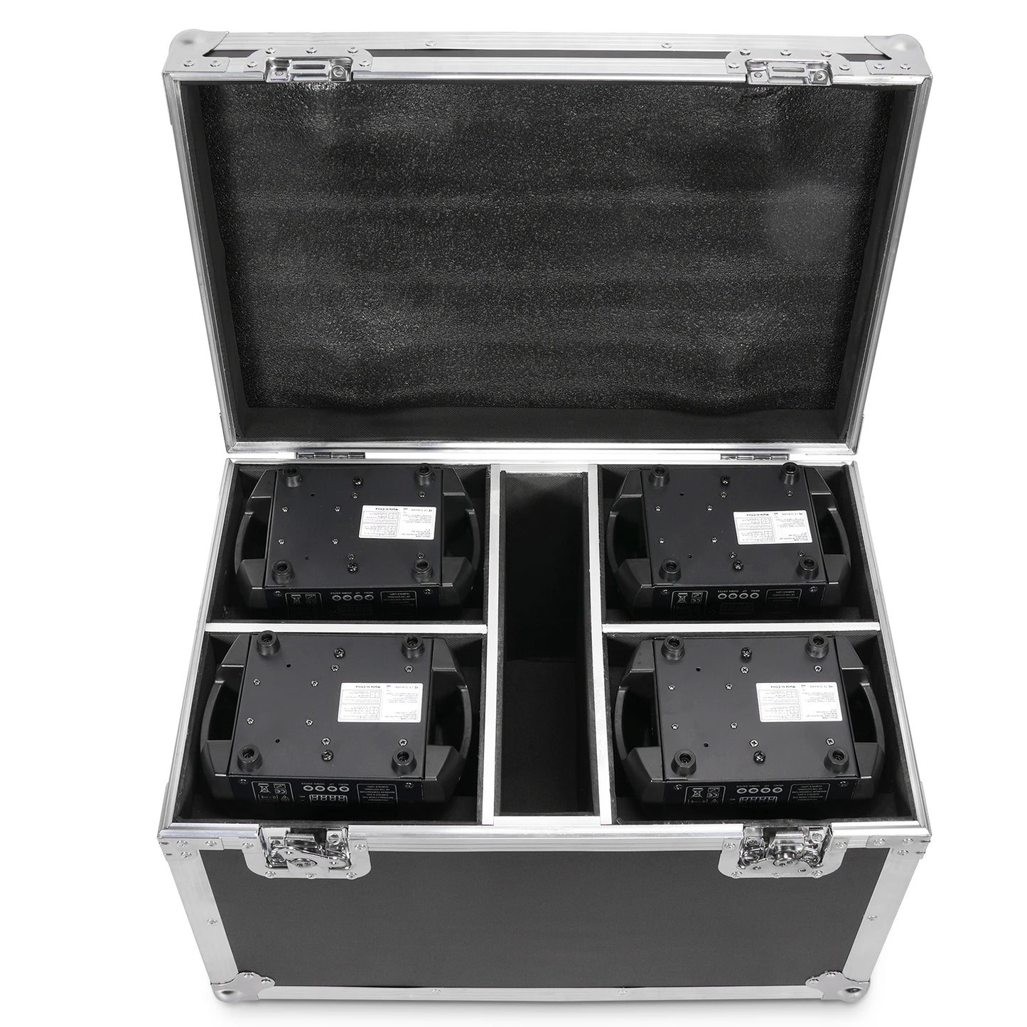 Flight Cases Heavy-duty Gator Case Airline Case with Built in Wheels and Retractable Tow Handle for 4PCS Moving Head Light