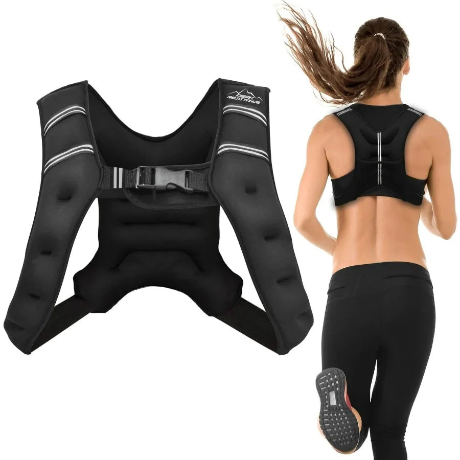 Weighted Vest Workout Equipment, 4lbs Body Weight Vest for Men, Women, Kids