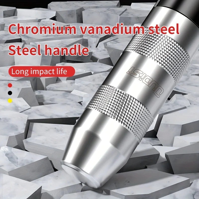 Heavy-Duty Impact Screwdriver Set - Manual Power Tool for Stubborn Screws, Automotive & Machinery Repair - Chrome Vanadium Steel