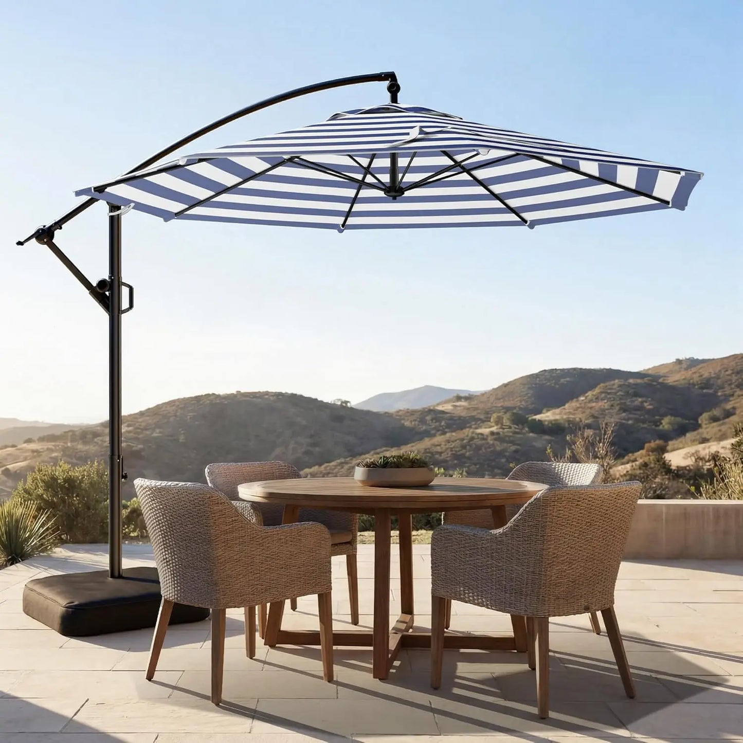 Cantilever Offset Patio Umbrella Base Included