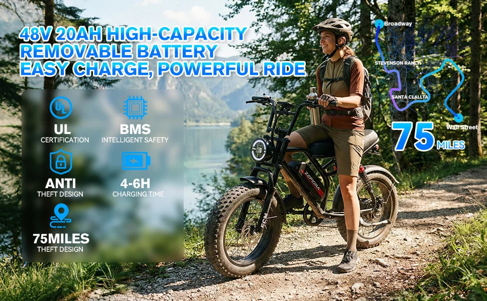 Hot 14 20 Inch Bike Electric,1000w 2000w Adjustable Front Brake Seat 30-50mph 48v 15a 17.5a 20a,for Two Wheels Electric Bicycle