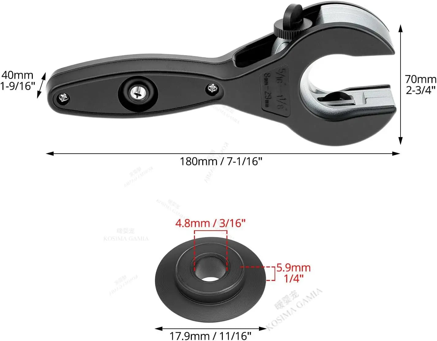 Versatile Ratchet Tube Cutter for Plumbing Repair Cuts Copper Aluminum Iron Stainless Steel PPR PE Pipes Easily Cutter Tool