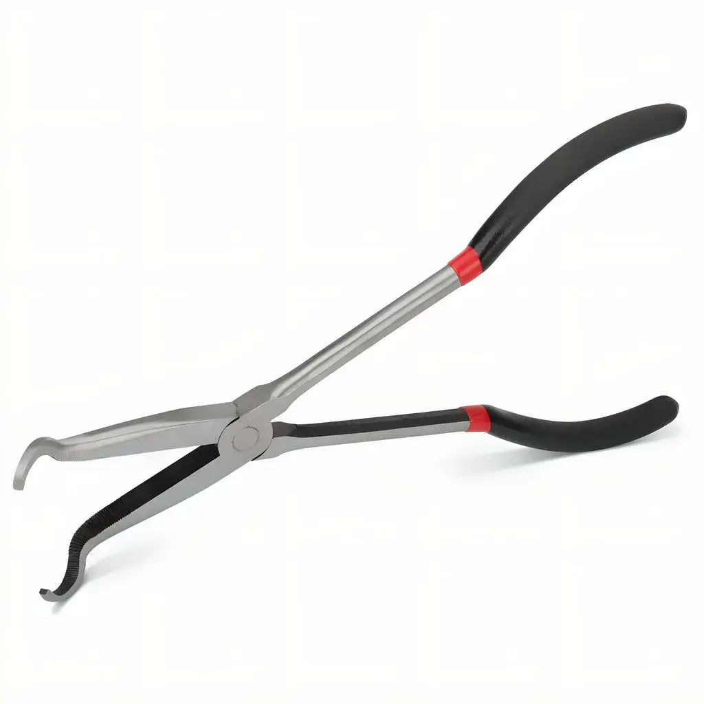 11inch Hand-held Disassembly Tools Removal Pliers Electrical Disconnect Spark Plug Removal Pliers for Car Connectors Repair Tool