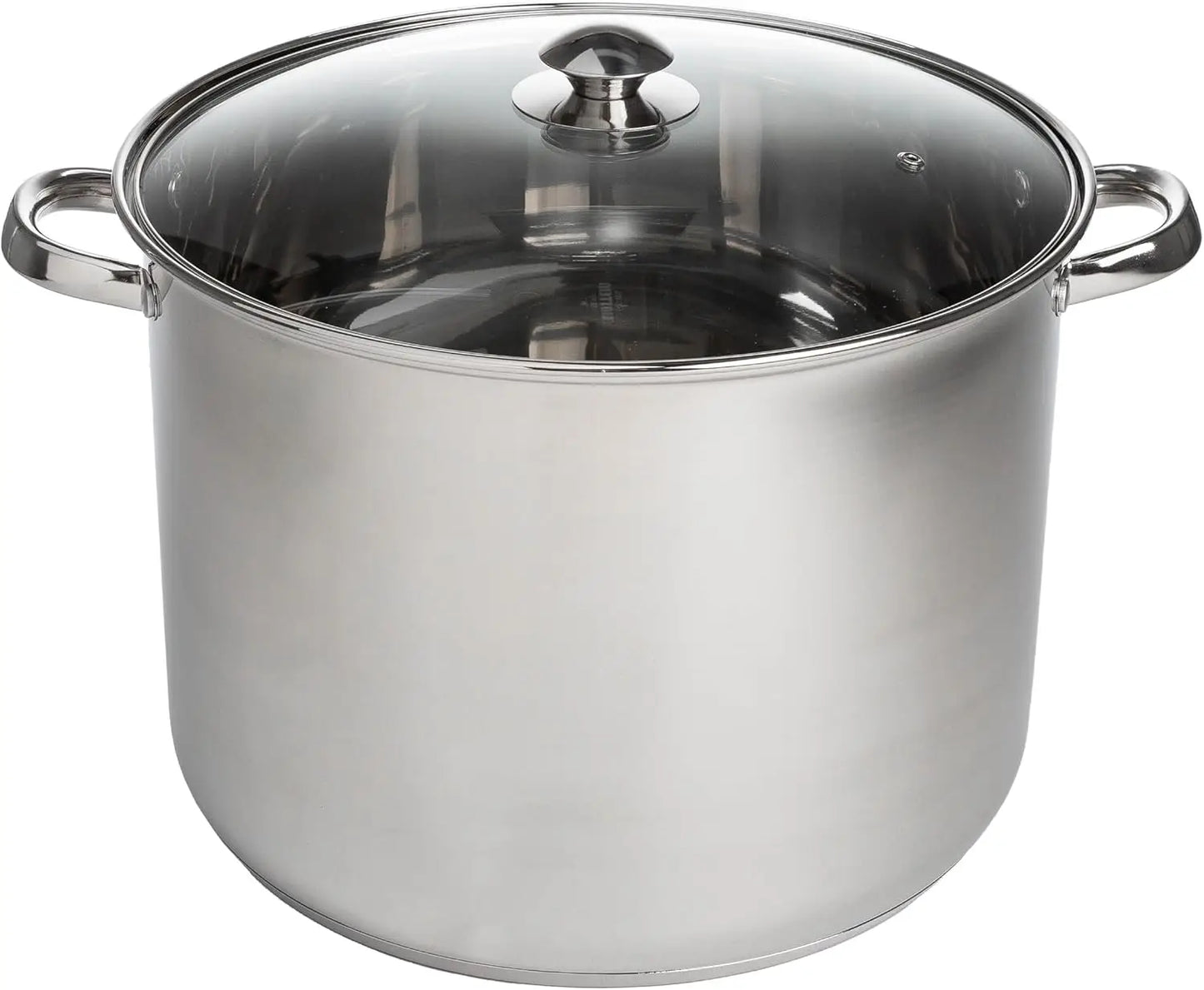 Stainless Steel Sauce Pan with Glass Lid, Induction Ready, Oven & Dishwasher Safe 2-Quart Cooking Pot