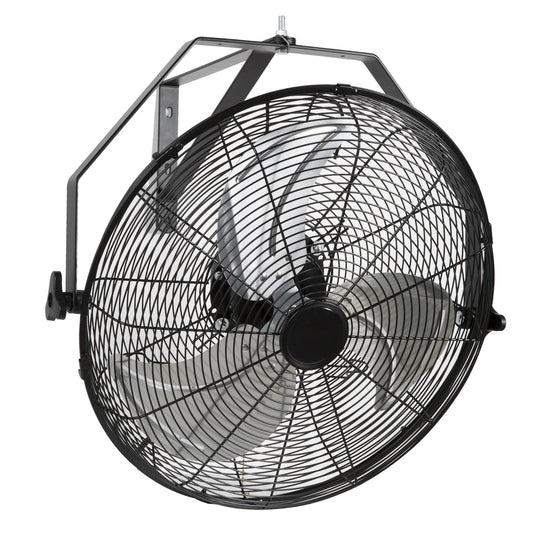 SucceBuy Wall Mount Fan High Velocity Oscillating Industrial Wall Fan for Warehouse Greenhouse Workshop ETL Listed