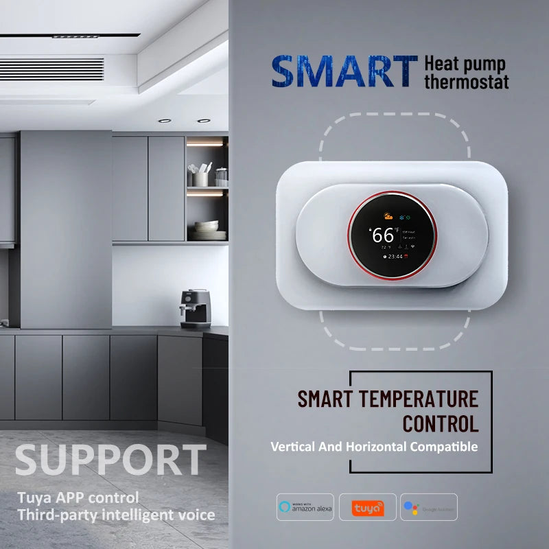 Beca Weekly Programmable matter Smart Home Thermostat With TFT LCD Display Floor Heating Thermosta Alexa Google Assistant