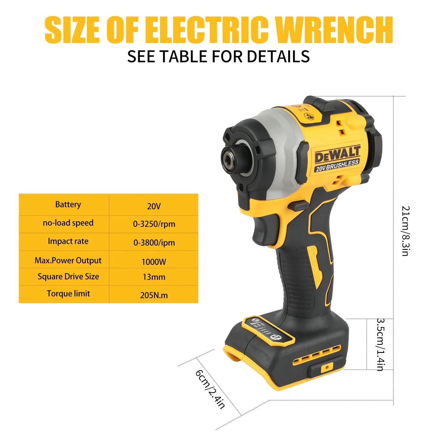 2026 NEW DEWALT DCF850 Impact Driver Electric Driver 20V Lithium Battery Brushless battery screwdrivers High Torque tools