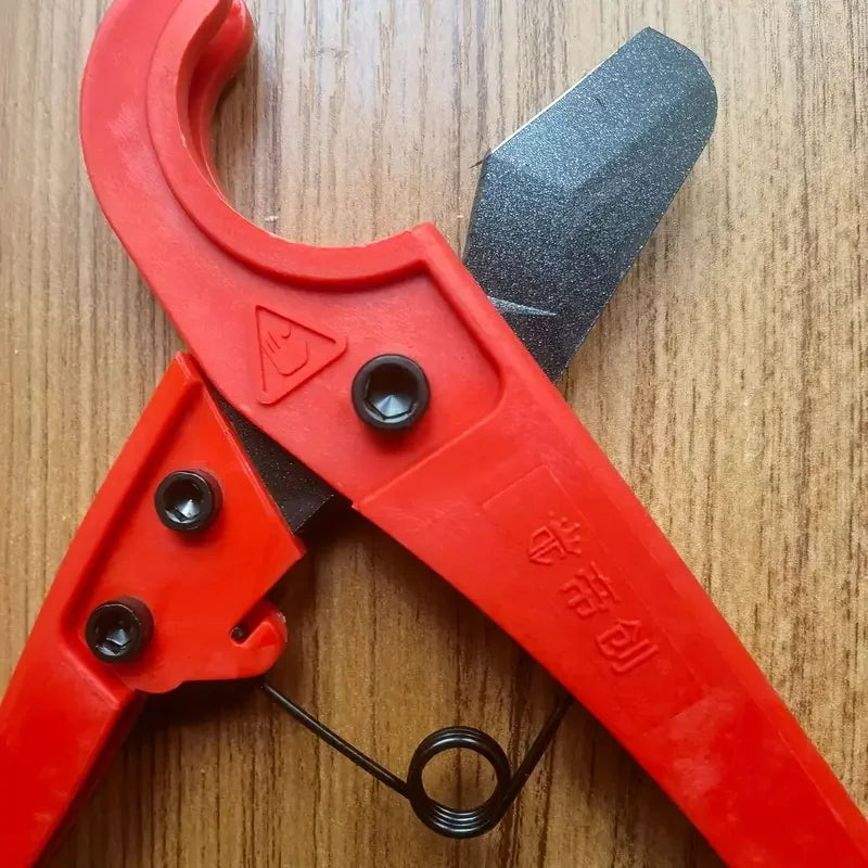 PVC Pipe Cutter Heavy Duty Labor-Saving Hose Scissors PVC PU PP PE Cutter Hose Hand Tools Pipe Shears Plumber Work Tools Cutting