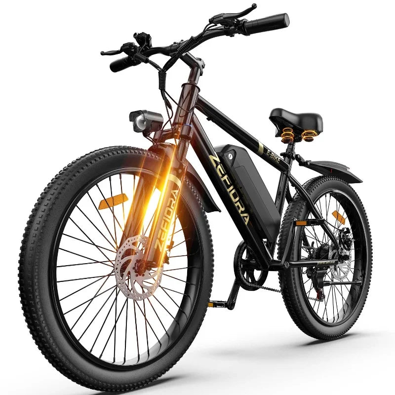 Electric Bike 14 26 Inch 1000w 48v 10ah 15ah 17.5ah Aluminum Alloy,adjustable Front Brake Seat Cheap Electric Bicycles For Adult