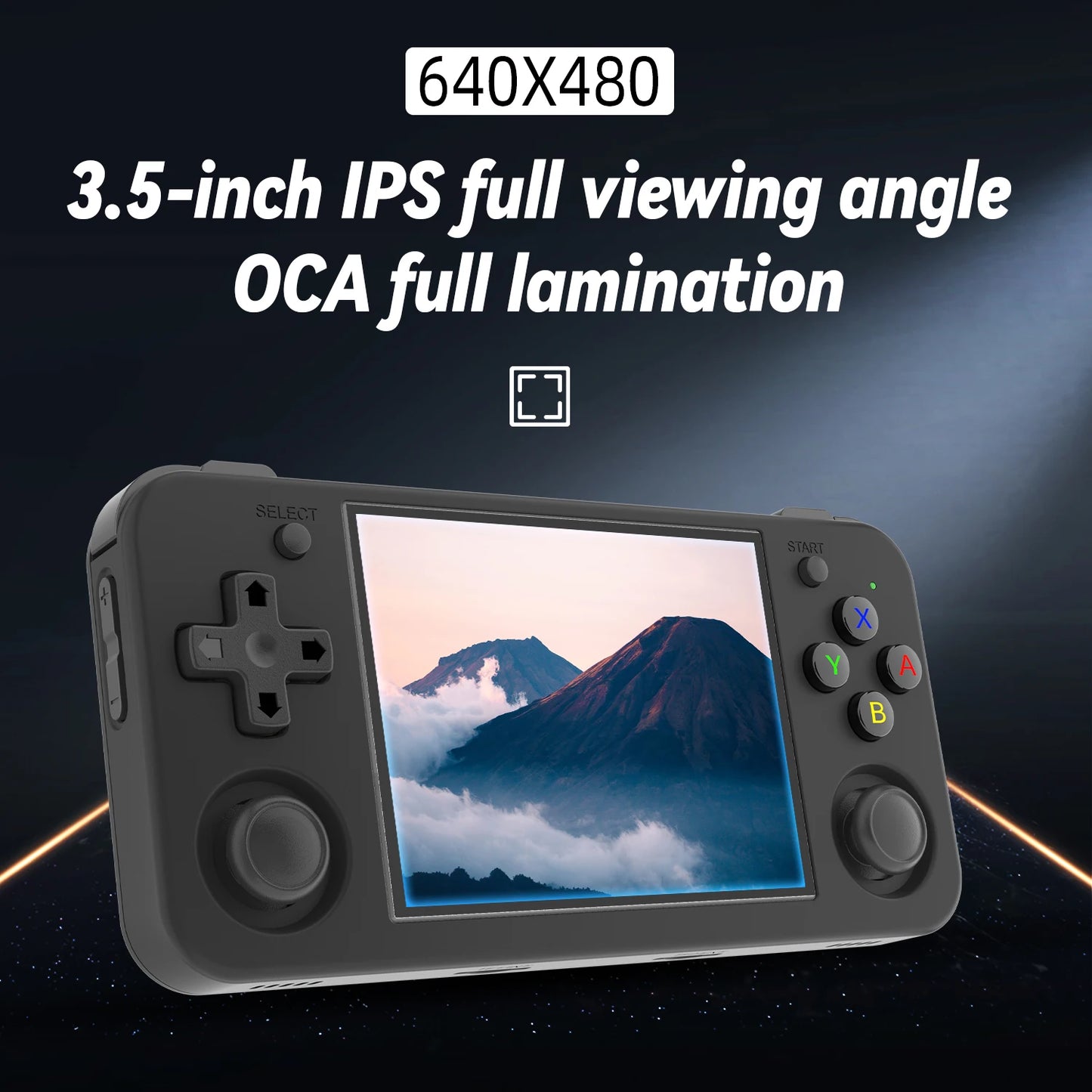 Anbernic RG35XX H Retro Handheld Game Console Dual Joystick Design 3.5" HD Screen High-Capacity Lasts up to 8 Hours 5G WiFi HDMI