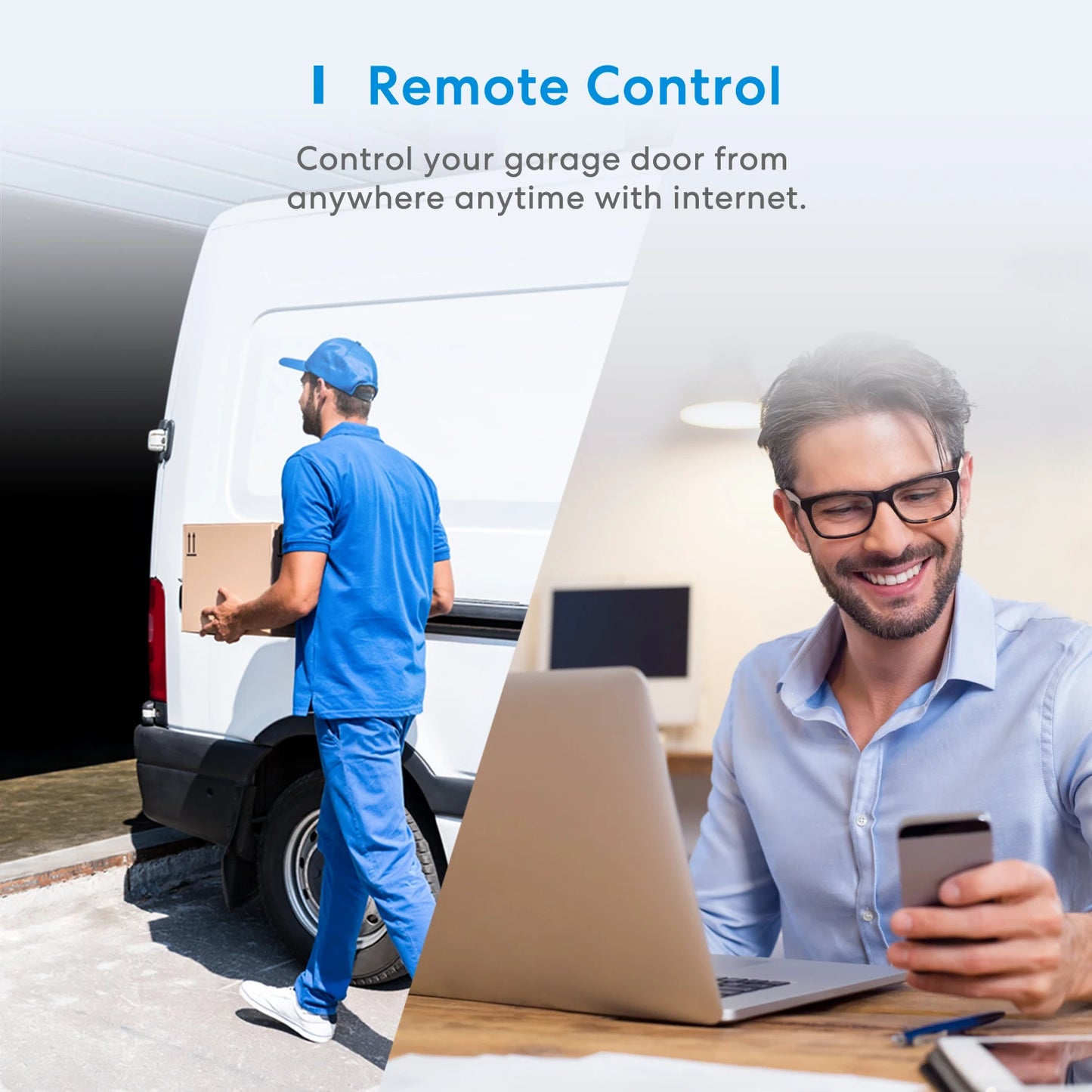 Meross HomeKit Smart WiFi Garage Door Opener MSG100 With Security Alarm Function Remote Control Shipping from US