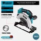 5/7 Inch Brushless Electric Circular Saw 45 Degree Wood Cuttiing Saw Handheld Woodworking Saw Tool For Makita 18V Battery Pin