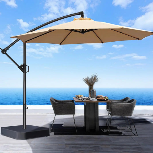 Cantilever Offset Patio Umbrella Base Included