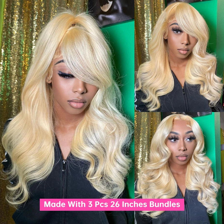 30 40 Inches 613 Honey Blonde Bundles Remy Human Hair Weave Bundles Double Track Peruvian Body Wave Bundles Human Hair Extension