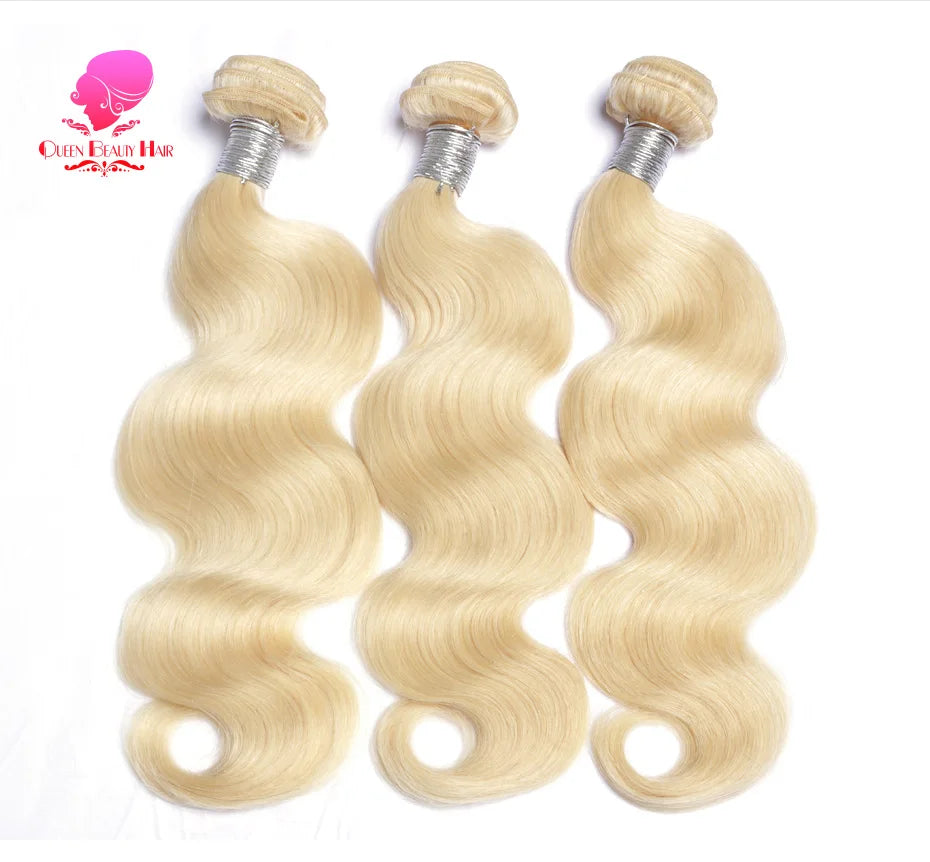 30 40 Inches 613 Honey Blonde Bundles Remy Human Hair Weave Bundles Double Track Peruvian Body Wave Bundles Human Hair Extension