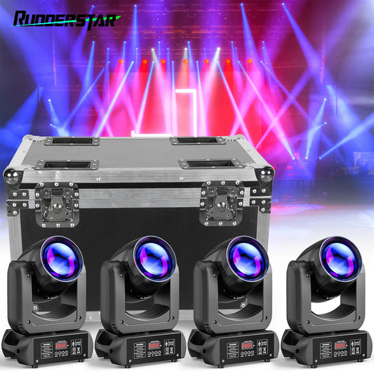 Flight Cases Heavy-duty Gator Case Airline Case with Built in Wheels and Retractable Tow Handle for 4PCS Moving Head Light