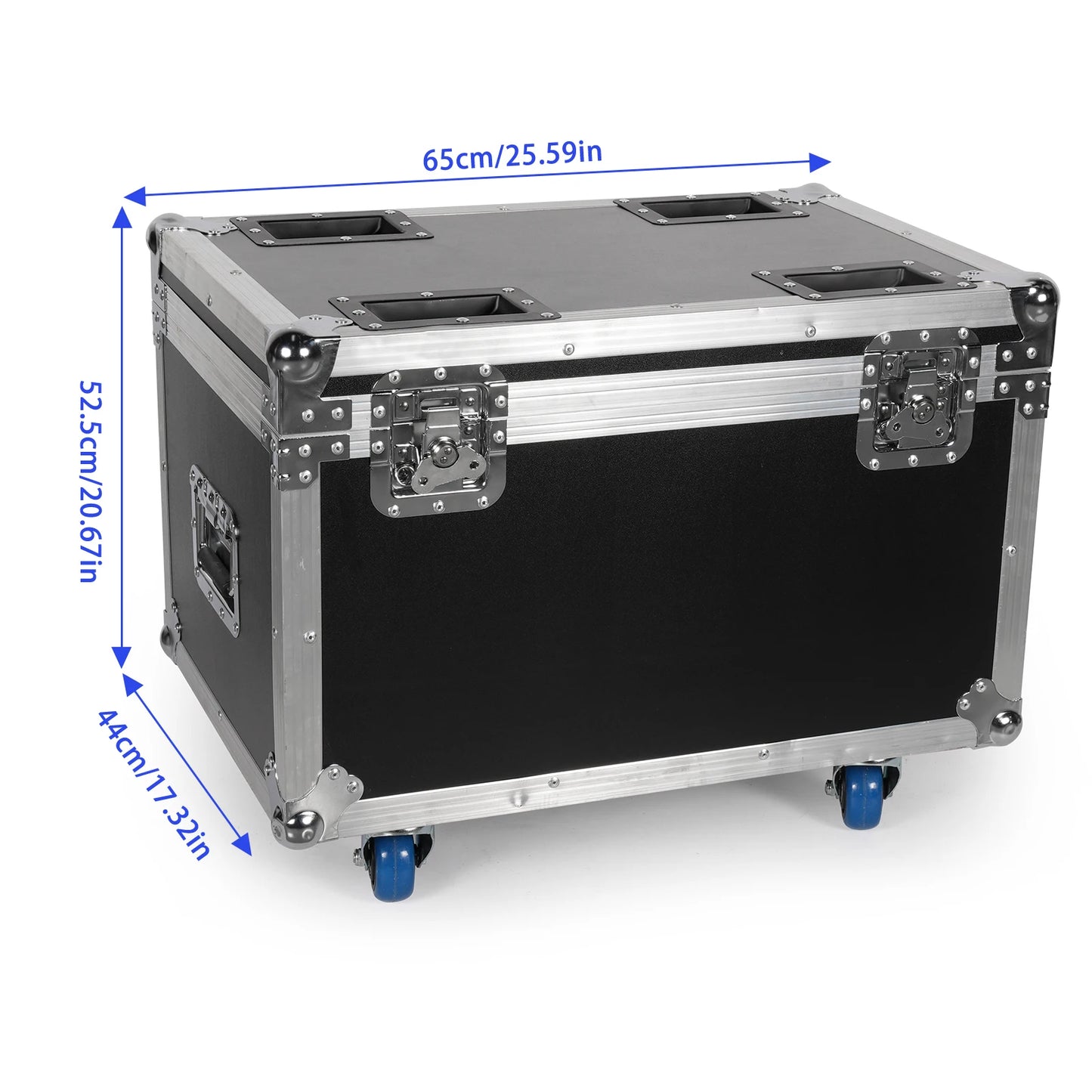 Flight Cases Heavy-duty Gator Case Airline Case with Built in Wheels and Retractable Tow Handle for 4PCS Moving Head Light