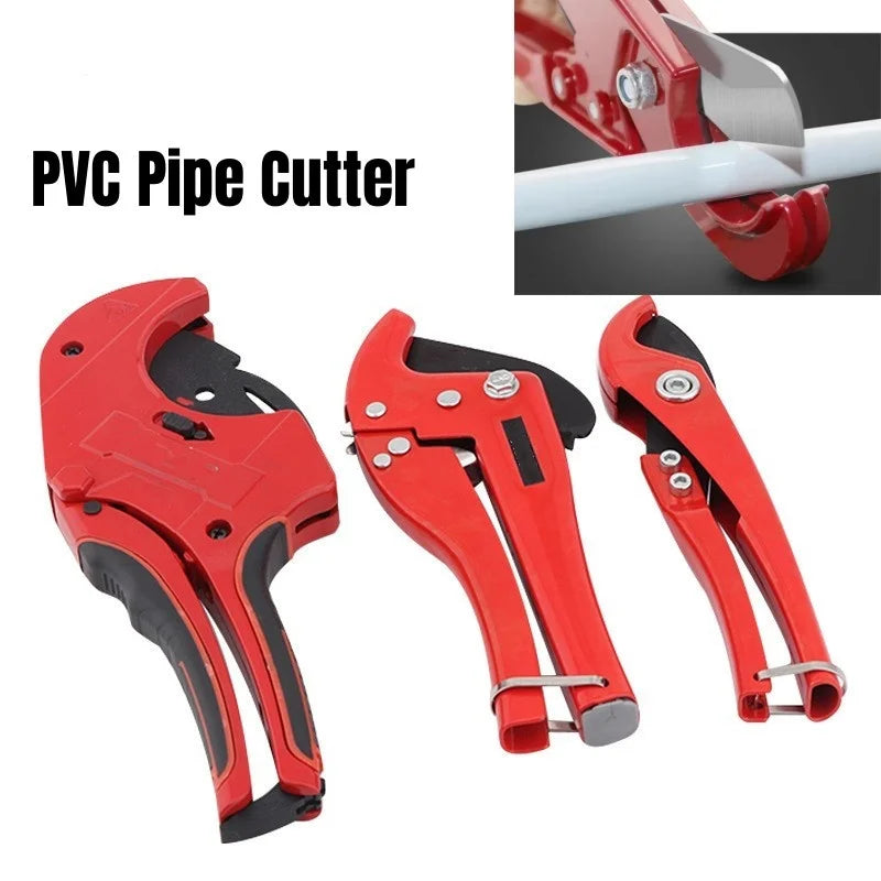 PVC Pipe Cutter Heavy Duty Labor-Saving Hose Scissors PVC PU PP PE Cutter Hose Hand Tools Pipe Shears Plumber Work Tools Cutting