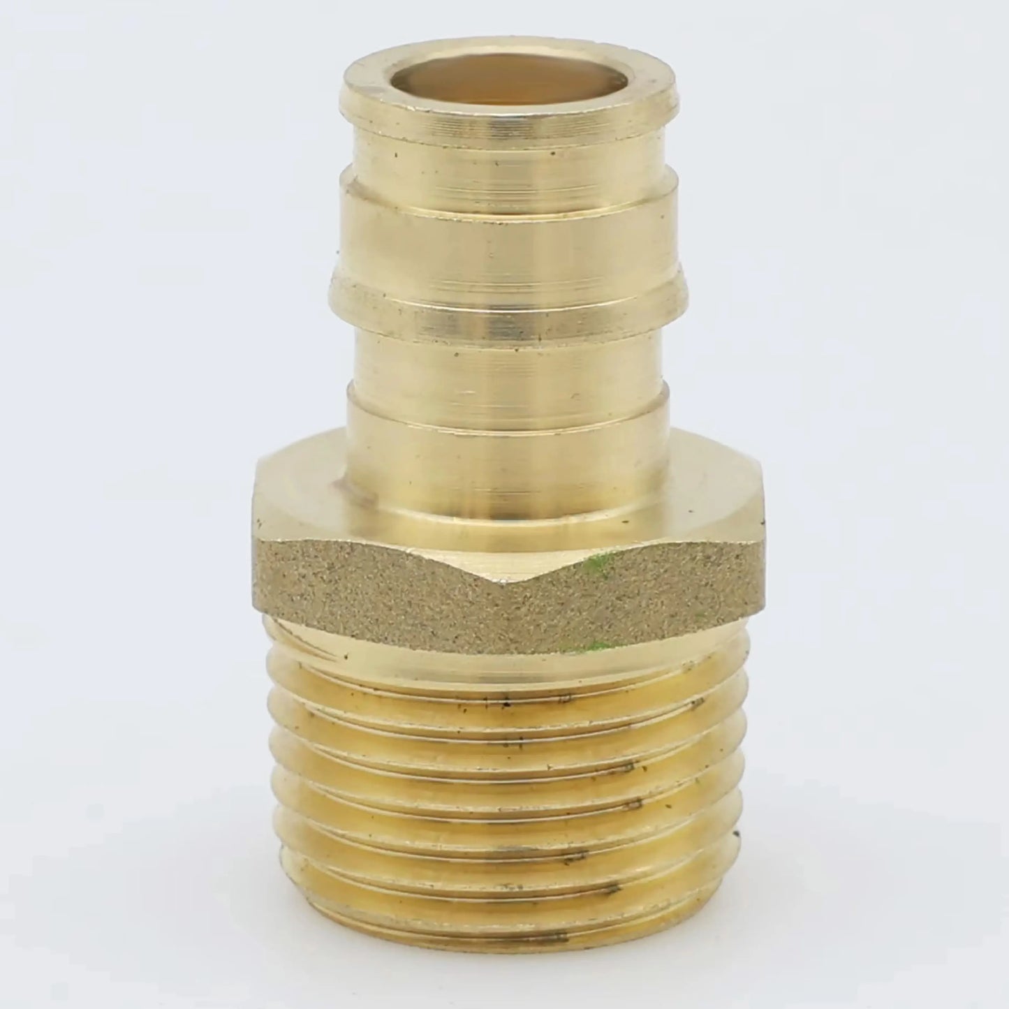 KING SMART  F1960/PEX A Expansion 1/2" * 1/2" Male NPT Straight Male Adapter; 10Pcs/Case; Lead Free Brass; 80258