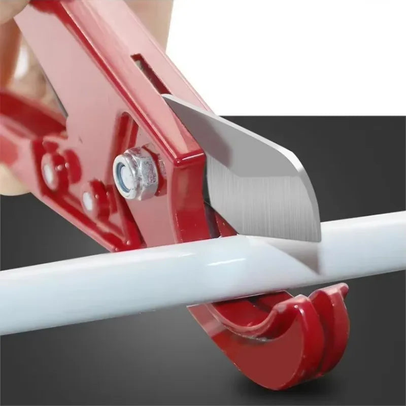 PVC Pipe Cutter Heavy Duty Labor-Saving Hose Scissors PVC PU PP PE Cutter Hose Hand Tools Pipe Shears Plumber Work Tools Cutting
