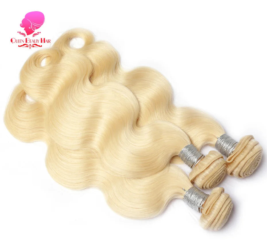 30 40 Inches 613 Honey Blonde Bundles Remy Human Hair Weave Bundles Double Track Peruvian Body Wave Bundles Human Hair Extension