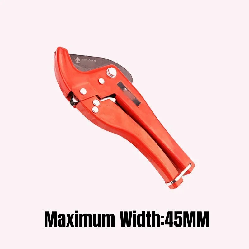 PVC Pipe Cutter Heavy Duty Labor-Saving Hose Scissors PVC PU PP PE Cutter Hose Hand Tools Pipe Shears Plumber Work Tools Cutting