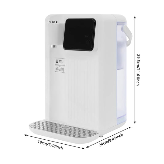 3L Instant Hot Water Dispenser W/LED peration Panel 3s Quick Heating Water Heated Dispenser Temperature Adjustable